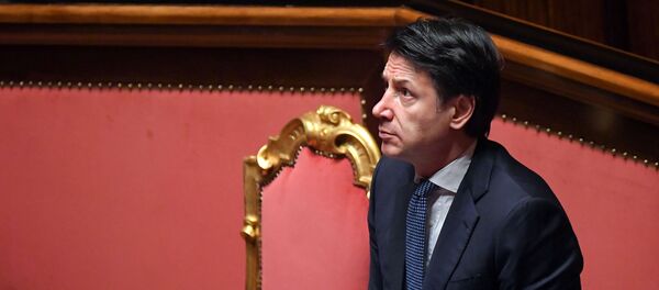 El primer ministro italiano, Giuseppe Conte - Sputnik Mundo