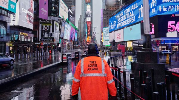 Nueva York, EEUU, durante la pandemia del nuevo coronavirus - Sputnik Mundo