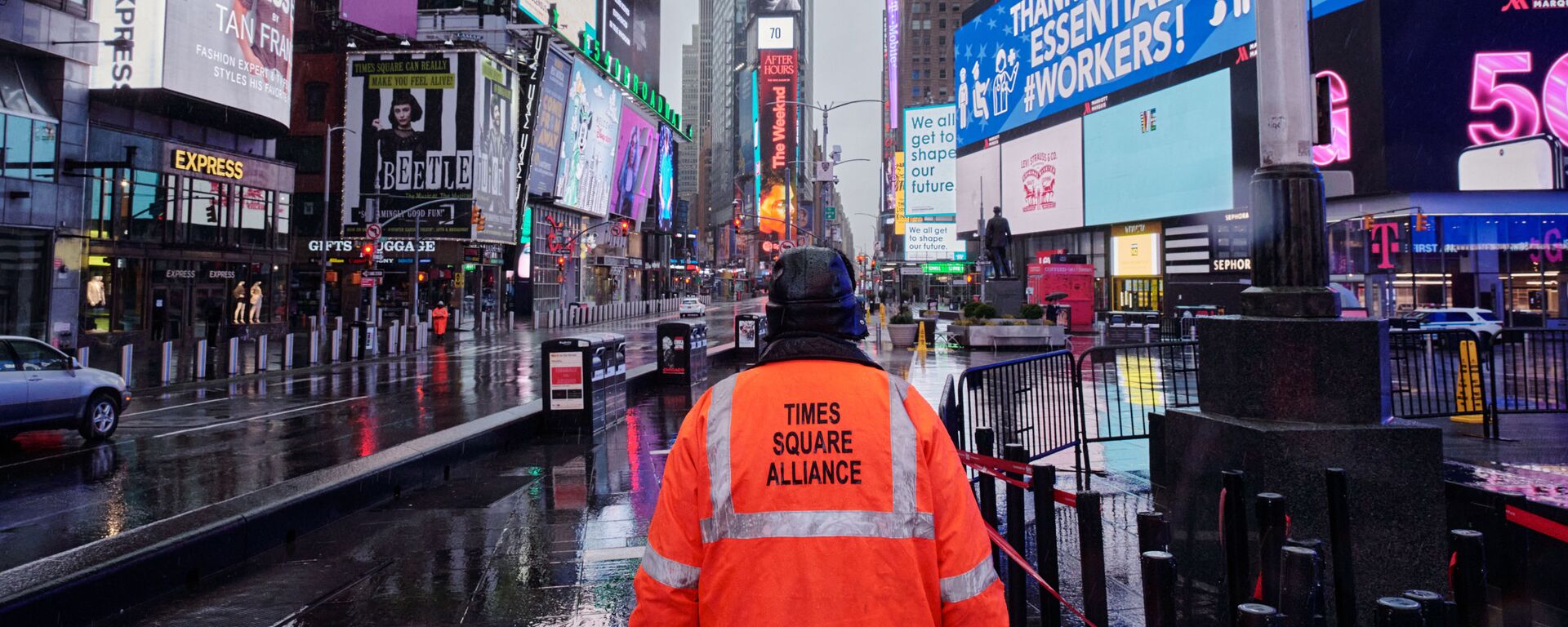 Nueva York, EEUU, durante la pandemia del nuevo coronavirus - Sputnik Mundo, 1920, 14.04.2020