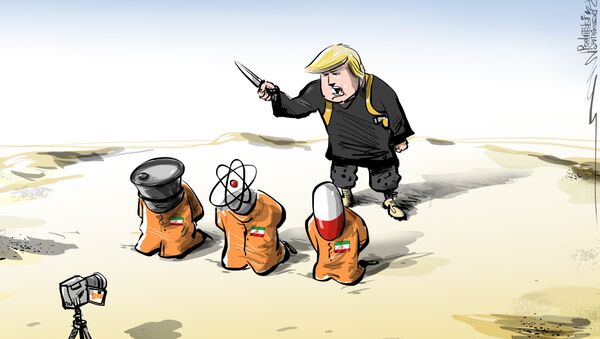 Terrorismo médico y económico: Irán condena las sanciones de EEUU en medio de la pandemia Terrorismo médico y económico: Irán condena las sanciones de EEUU en medio de la pandemia - Sputnik Mundo