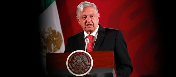 El presidente de México, Andrés Manuel López Obrador - Sputnik Mundo