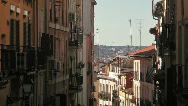 Calle del barrio de Lavapiés (Madrid) - Sputnik Mundo