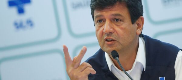  Luiz Henrique Mandetta, ministro de Salud de Brasil - Sputnik Mundo