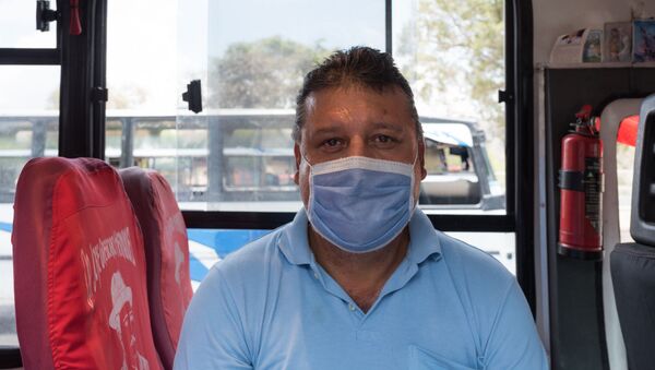 Autobusero venezolano - Sputnik Mundo