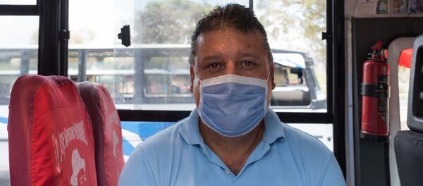 Autobusero venezolano - Sputnik Mundo