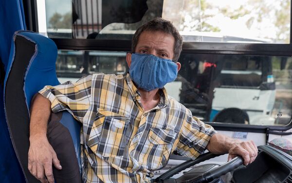 Autobusero venezolano - Sputnik Mundo