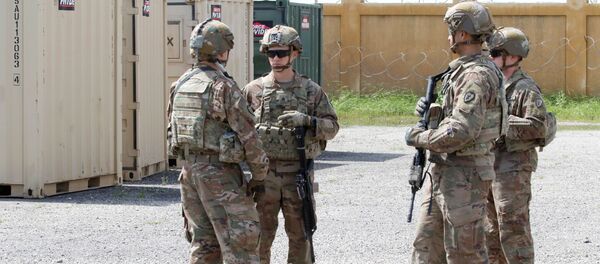 Soldados estadounidenses en Irak - Sputnik Mundo