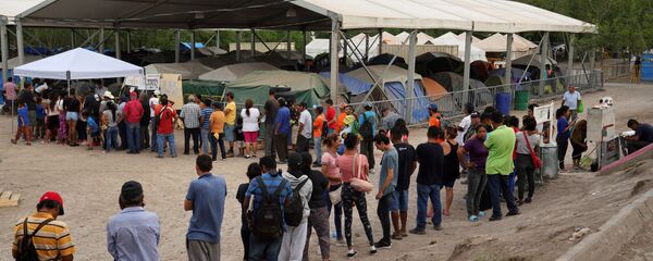 Los solicitantes de asilo a EEUU - Sputnik Mundo