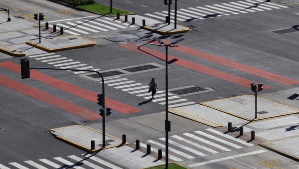 Buenos Aires, vacío por coronavirus  - Sputnik Mundo