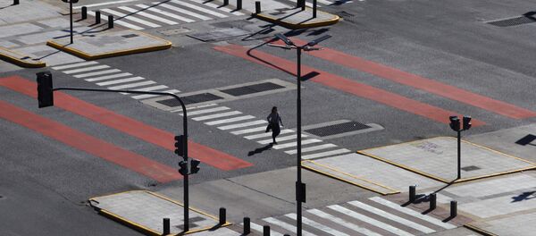 Buenos Aires, vacío por coronavirus  - Sputnik Mundo