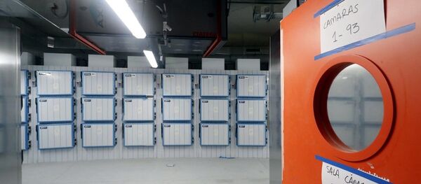 Ciudad de la Justicia en Madrid - morgue - Sputnik Mundo