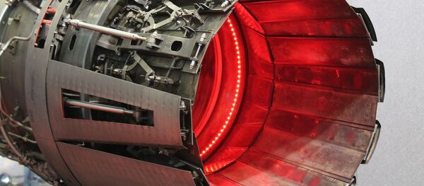 Motor a reacción, imagen referencial - Sputnik Mundo