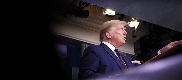 Donald Trump, presidente de EEUU - Sputnik Mundo