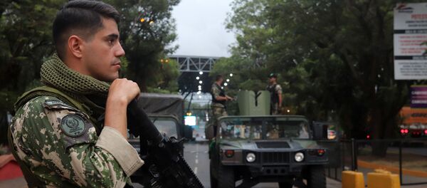 Un soldado de Paraguay - Sputnik Mundo