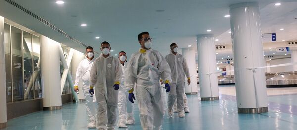 La Guardia Nacional de Puerto Rico durante el brote de coronavirus - Sputnik Mundo