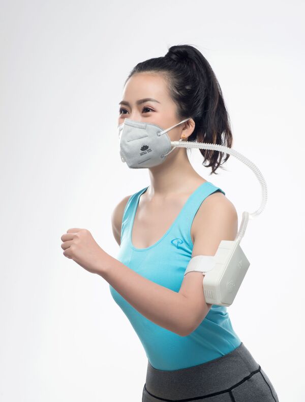 Científicos chinos desarrollan una mascarilla antivirus inteligente | Foto Científicos chinos desarrollan una mascarilla antivirus inteligente | Foto - Sputnik Mundo