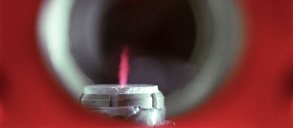 Una corriente de plasma, referencial Una corriente de plasma, referencial - Sputnik Mundo