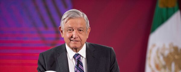 El presidente de México, Andrés Manuel López Obrador - Sputnik Mundo