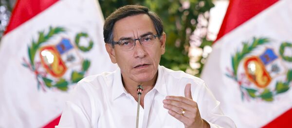 Martín Vizcarra, presidente de Perú - Sputnik Mundo