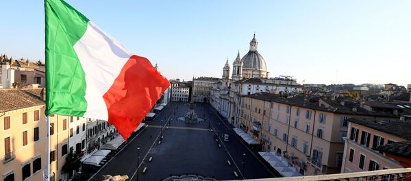La cuarentena en Roma, Italia La cuarentena en Roma, Italia - Sputnik Mundo