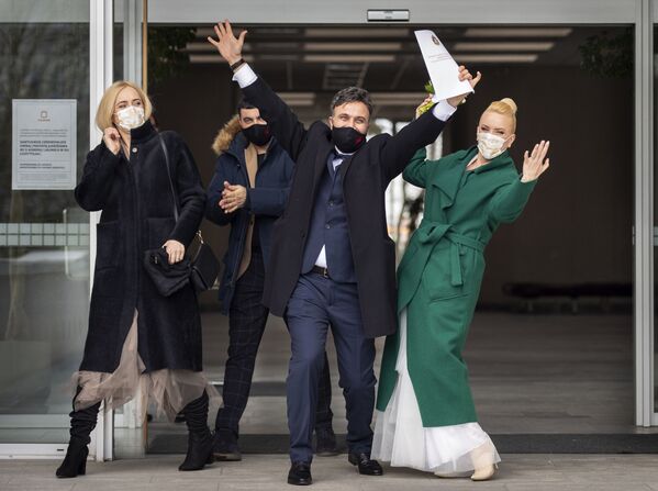 El amor en los tiempos del COVID-19: así son las bodas en medio a la pandemia

 - Sputnik Mundo