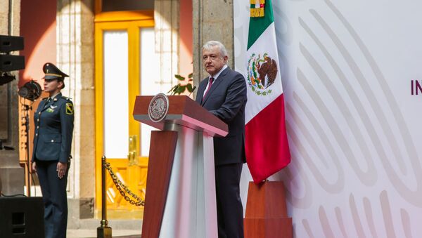 El presidente de México, Andrés Manuel López Obrador - Sputnik Mundo