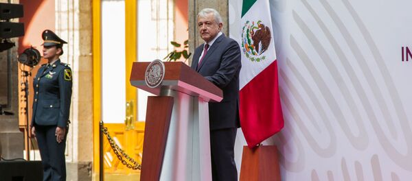El presidente de México, Andrés Manuel López Obrador - Sputnik Mundo