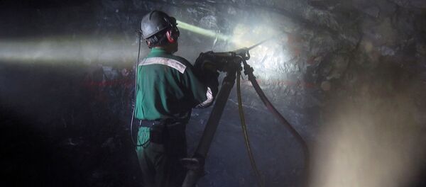 Trabajador de una minería mexicana (imágen referencial) - Sputnik Mundo