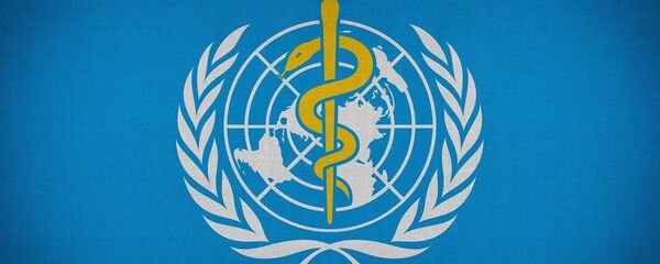 Logo de la Organización Mundial de Salud (OMS) - Sputnik Mundo