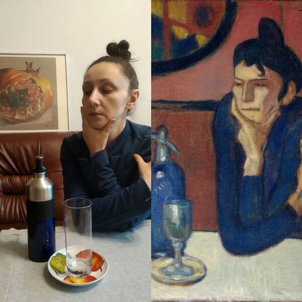 'Amante de la absenta' de Pablo Picasso, 1901 - Sputnik Mundo