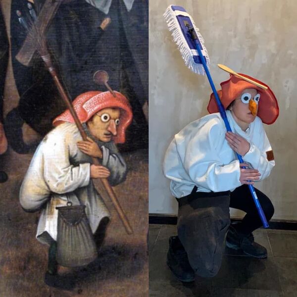 'El combate entre don Carnal y doña Cuaresma' de Pieter Brueghel el Viejo, 1559 - Sputnik Mundo