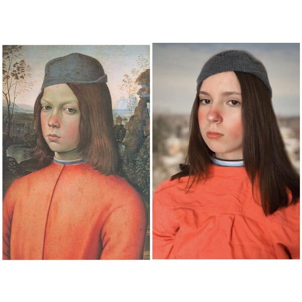 'Retrato de muchacho' de Pinturicchio, 1500 - Sputnik Mundo