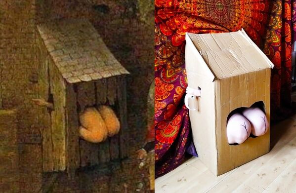 'Los proverbios flamencos' de Pieter Brueghel el Viejo, 1559 - Sputnik Mundo