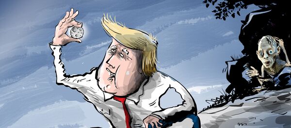 La Luna, el tesoro de Donald Trump La Luna, el tesoro de Donald Trump - Sputnik Mundo