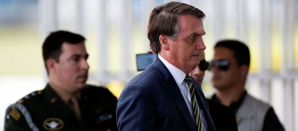 Jair Bolsonaro, presidente de Brasil - Sputnik Mundo