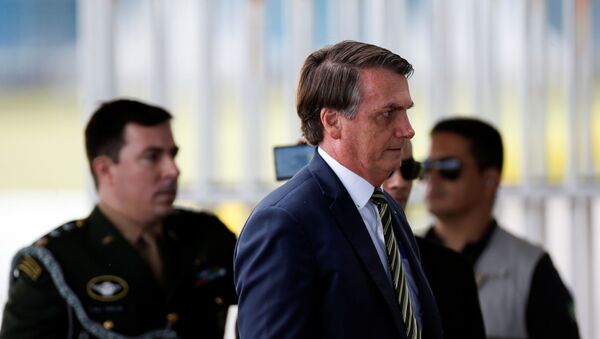 Jair Bolsonaro, presidente de Brasil - Sputnik Mundo