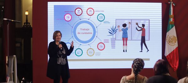 Nadine Gasman, presidenta del Inmujeres - Sputnik Mundo