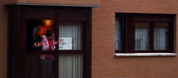 Confinamiento en España - Sputnik Mundo