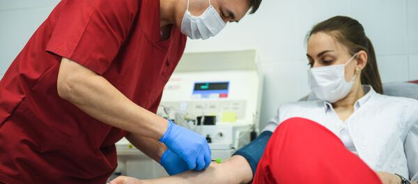 Donación de sangre en Rusia - Sputnik Mundo
