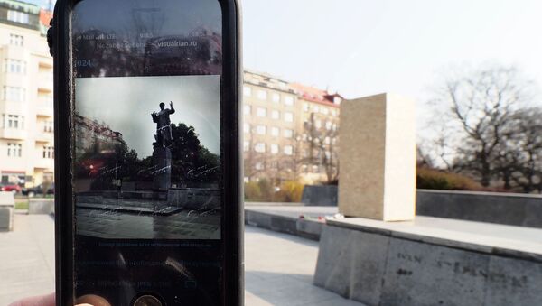 El lugar del monumento demolido del mariscal soviético Iván Kónev en Praga - Sputnik Mundo