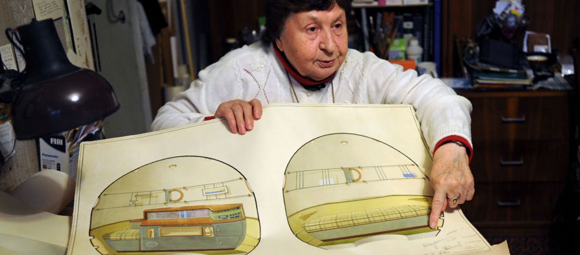 Galina Balashova, la primera arquitecta espacial de la URSS - Sputnik Mundo, 1920, 12.04.2020