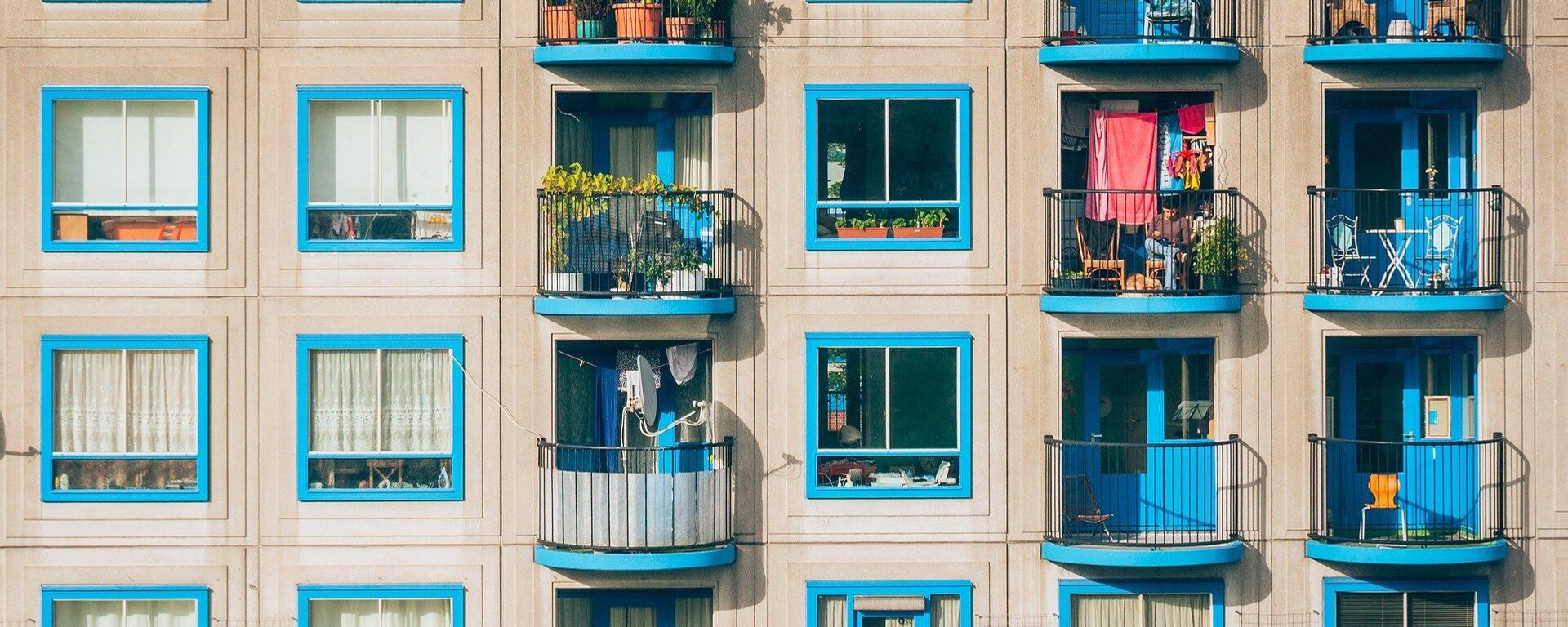 Una fachada de una casa (imagen referencial) - Sputnik Mundo, 1920, 05.01.2021