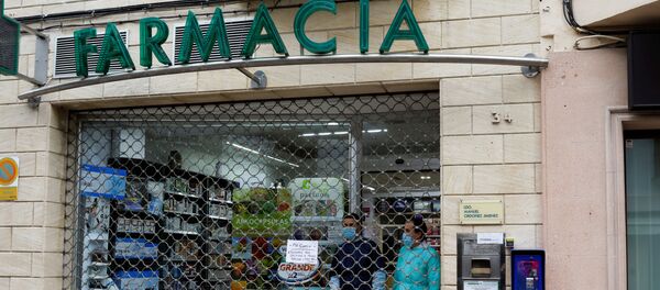 Una farmacia en España (imagen referencial) - Sputnik Mundo