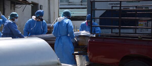 Personal médico en Ecuador - Sputnik Mundo