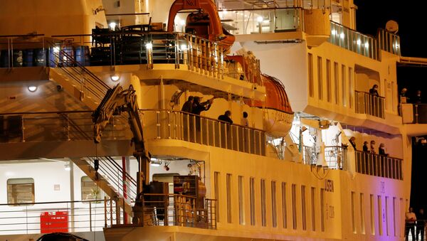 El crucero australiano Greg Mortimer El crucero australiano Greg Mortimer - Sputnik Mundo