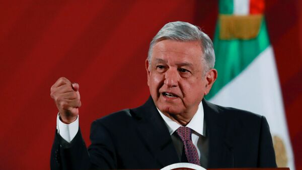 El presidente de México, Andrés Manuel López Obrador - Sputnik Mundo