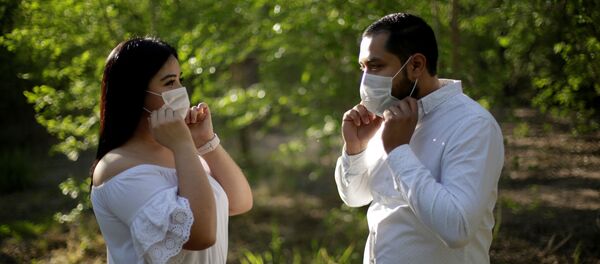 Una pareja mexicana (imagen referencial) - Sputnik Mundo