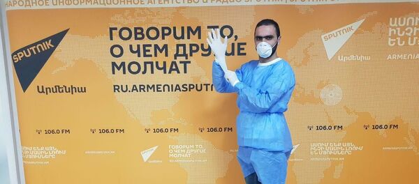 Un periodista de Sputnik Armenia - Sputnik Mundo