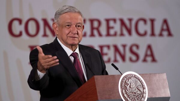 El presidente de México, Andrés Manuel López Obrador - Sputnik Mundo