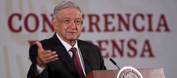El presidente de México, Andrés Manuel López Obrador - Sputnik Mundo